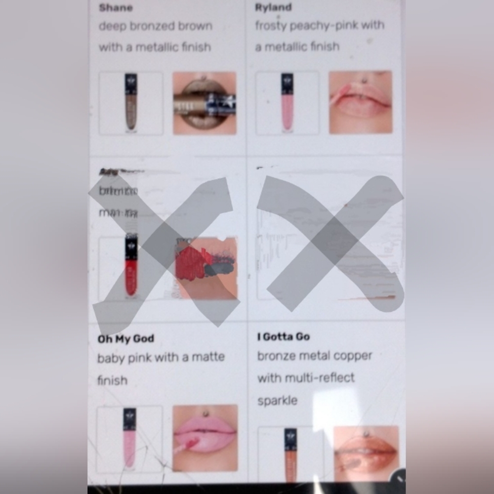 Jeffree Stars liquid Lipsticks